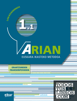 Arian A1.1. Lan-koadernoa