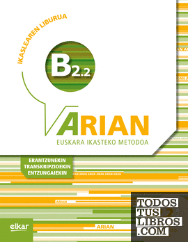 Arian B2.2 Ikaslearen liburua (+CD audioa)