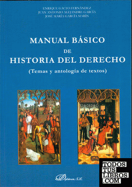 Manual básico de Historia del Derecho