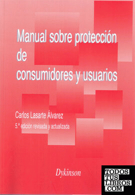 Manual sobre protección de consumidores y usuarios