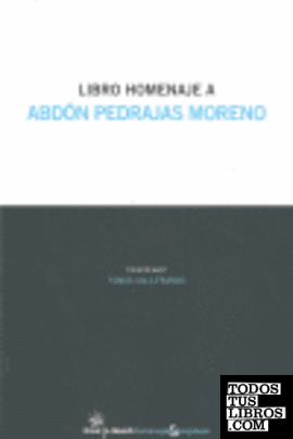 Libro homenaje a Abdón Pedrajas Moreno