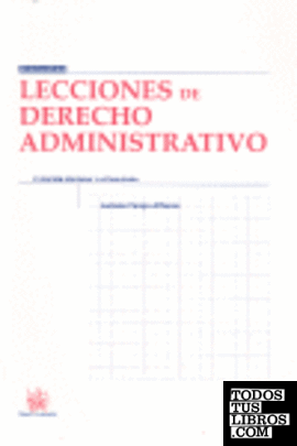 Lecciones de derecho administrativo