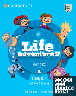 Life Adventures. Activity Book. with Home Book. let and Online Activities. Level 4