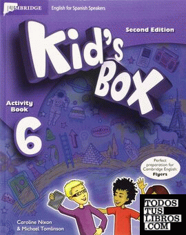 Kid's Box for Spanish Speakers  Level 6 Activity Book with CD ROM and My Home Booklet 2nd Edition