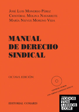 MANUAL DE DERECHO SINDICAL.