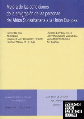 Mejora en las condiciones de la emigración de las personas del África Sudsaharina a la Unión Europea