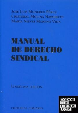 Manual de Derecho Sindical