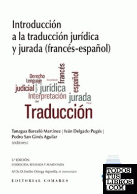 Introducción a la traducción jurídica y jurada (francés-español)