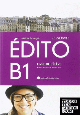 LE NOUVEL EDITO B1 ELEVE+CD+DVD