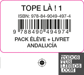 TOPE LA! 1 PACK ELEVE + LIVRET ANDALUCIA