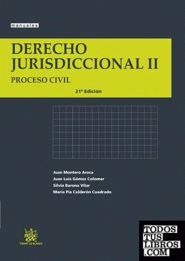 Derecho jurisdiccional II