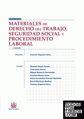 Materiales de derecho del trabajo, Seguridad Social y procedimiento laboral