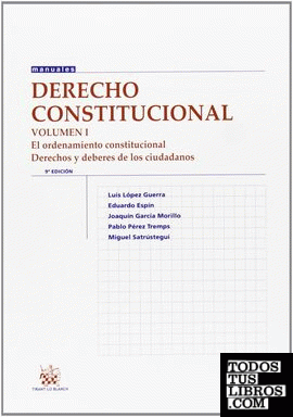 Derecho Constitucional Vol. I
