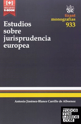 Estudios sobre jurisprudencia europea