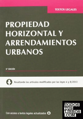 Propiedad horizontal y arrendamientos urbanos