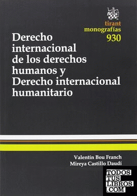 DERECHO INTERNACIONAL DERECHOS HUMANOS Y DERECHO INTERNACIONAL HUMANITARIO