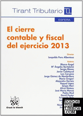 El cierre contable y fiscal del ejercicio 2013