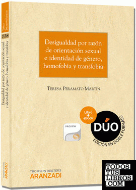 Desigualdad por razón de orientación sexual e identidad de género, homofobia y transfobia (Papel + e-book)