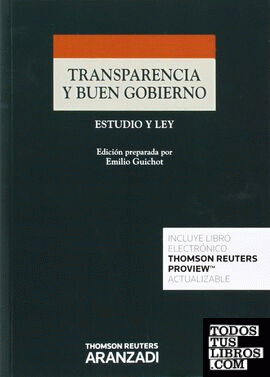 Transparencia y buen gobierno (Papel + e-book)