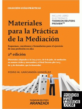Materiales para la práctica de la mediación (Papel + e-book)