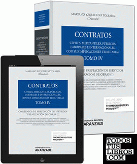 Tomo IV. Contratos de prestación de servicios y realización de obras (Papel + e-book)