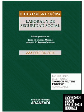 Legislación Laboral y de Seguridad Social (Papel + e-book)