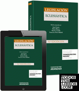 Legislación eclesiástica (Papel + e-book)
