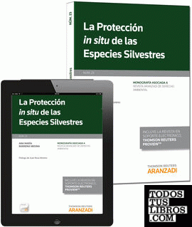 La protección in situ de las especies silvestres (Papel + e-book)