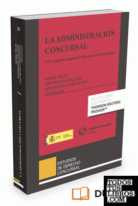 La administración concursal (Papel + e-book)