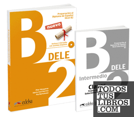 Pack DELE B2 (libro + claves)