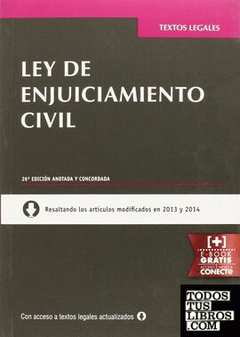 Ley de Enjuiciamiento Civil 26ª edición 2015