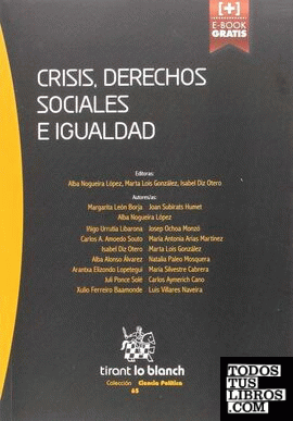 Crisis, Derechos Sociales e Igualdad