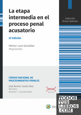 La etapa intermedia en el proceso penal acusatorio (2.ª edición) La etapa intermedia en el proceso penal acusatorio (2.ª edición)