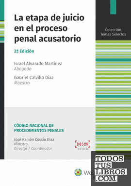 La etapa de juicio en el proceso penal acusatorio (2.ª edición) La etapa de juicio en el proceso penal acusatorio (2.ª edición)