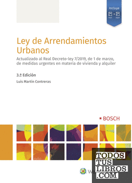 Ley de Arrendamientos Urbanos (3.ª edición)
