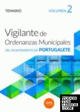Vigilantes de ordenanzas municipales del Ayuntamiento de Portugalete.