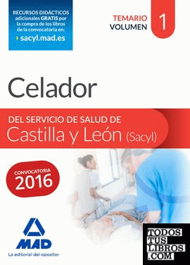 Celador del Servicio de Salud de Castilla y León (SACYL).