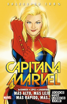 Colección 100% Capitana Marvel 3. Más Alto, Más Lejos, Más
