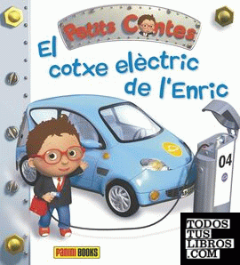El cotxe elèctric de l'Enric.