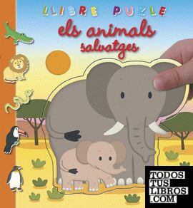Els animals salvatges. llibre puzle