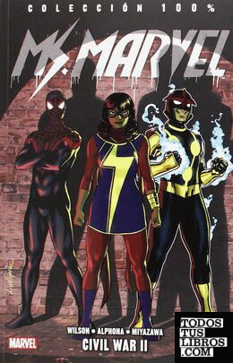 Colección 100% Ms. Marvel 5. Civil War Ii