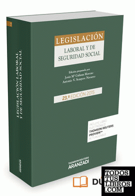 Legislación Laboral y de Seguridad Social (Papel + e-book)