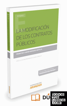 La modificación de los contratos públicos (Papel + e-book)
