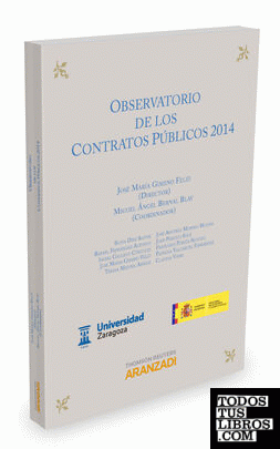 Observatorio de los contratos públicos 2014