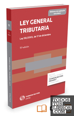 Ley General Tributaria (Papel + e-book)