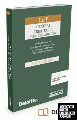 Ley General Tributaria y sus Reglamentos (Papel + e-book)