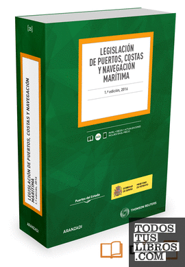 Legislación de puertos, costas y navegación marítima (Papel + e-book)