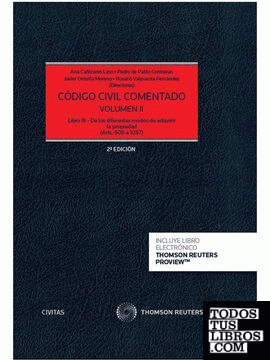 Código Civil Comentado Volumen II  (Papel + e-book)