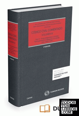 Código Civil Comentado Volumen III (Papel + e-book)