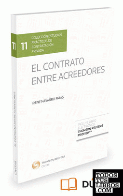 El contrato entre acreedores (Papel + e-book)